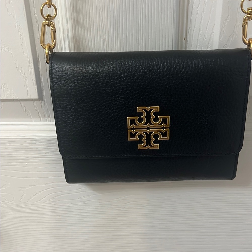 Tory Burch Black Leather Crossbody Bag